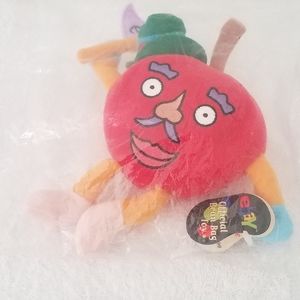 1999 Mr. Apple eBay Official Bean Bag Plush